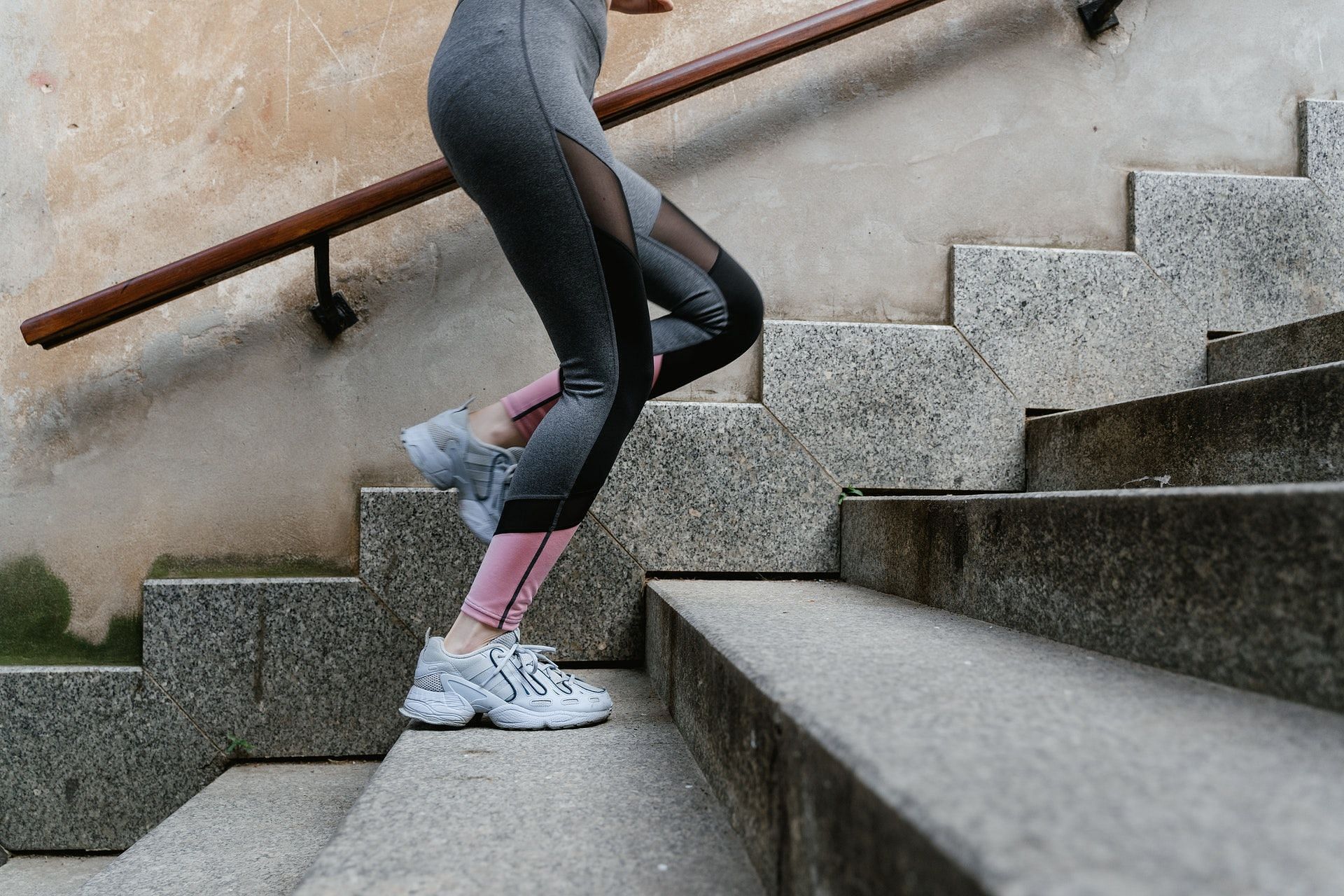 Always take the stairs whenever possible. (Photo by MART PRODUCTION via pexels)